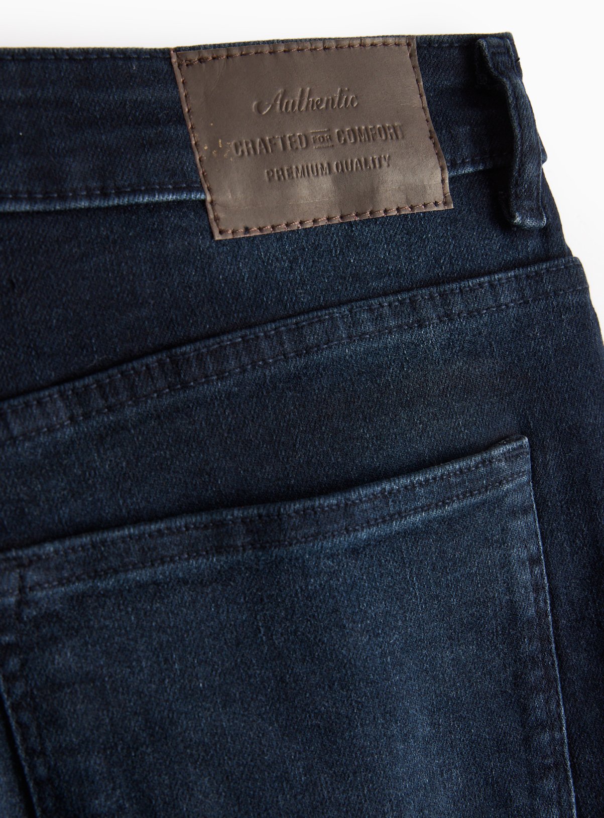 Free Fit Dark Denim Slim Fit Jeans 32L - Image 4 thumbnail